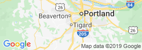 Tigard map
